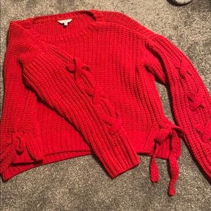 Red sweater! SUPER SOFT!!